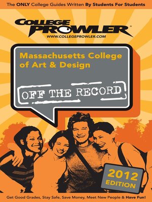 cover image of Massachusetts College of Art & Design 2012